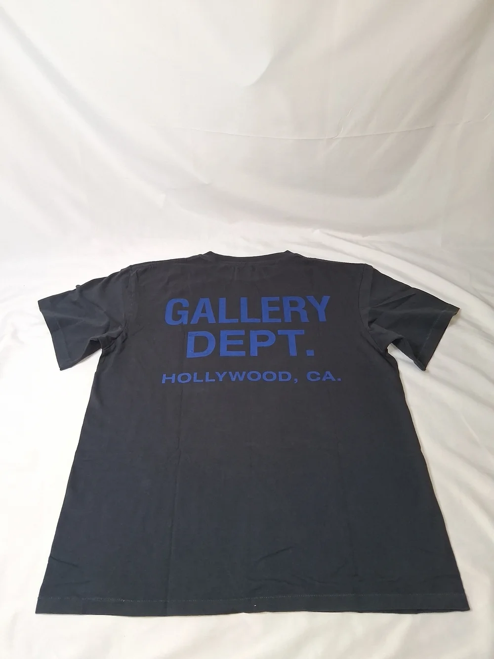 Gallery Dept. Souvenir Tee Washed Black Short-Sleeve Logo Tee